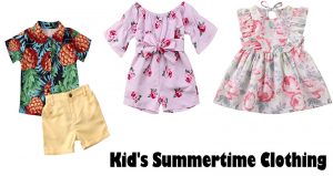 Recommendations For Purchasing Kid's Summertime Clothing