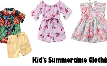 Recommendations For Purchasing Kid's Summertime Clothing