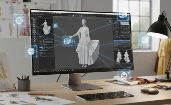 AI-Powered Virtual Fashion Design Software for 3D Modeling
