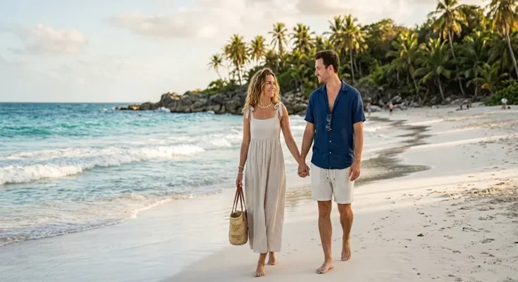 Lightweight Linen Blend Vacation Outfits for Tropical Beach Holidays