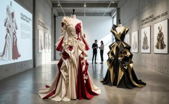 Sculptural Dress Design Trends: The Convergence of 3D Floral Appliqués and Geometric Folds
