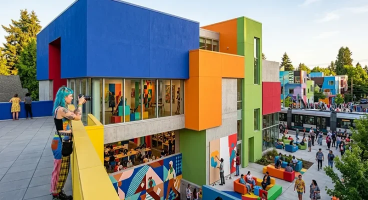 Vibrant Architecture: Mastering Color Blocking as the Ultimate Tool for Self-Expression